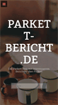 Mobile Screenshot of parkett-bericht.de